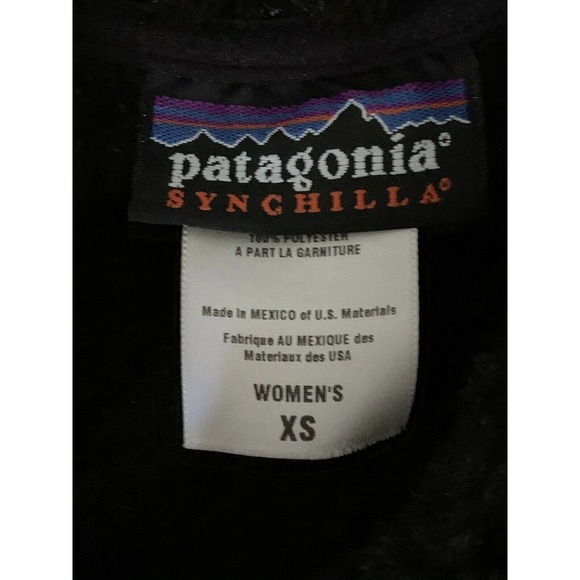 Patagonia Synchilla Curly Q Fleece Jacket Eyelash - Picture 11 of 11